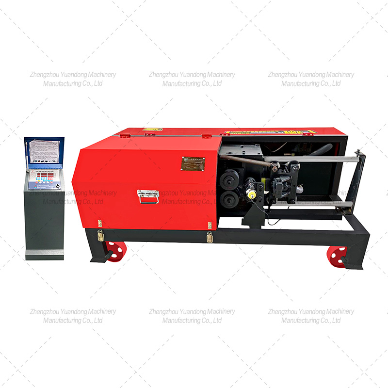 Steel wire straightening machine