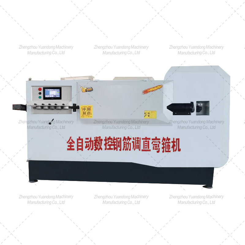 RM4-12 type straightening and bending hoop all-in-one machine