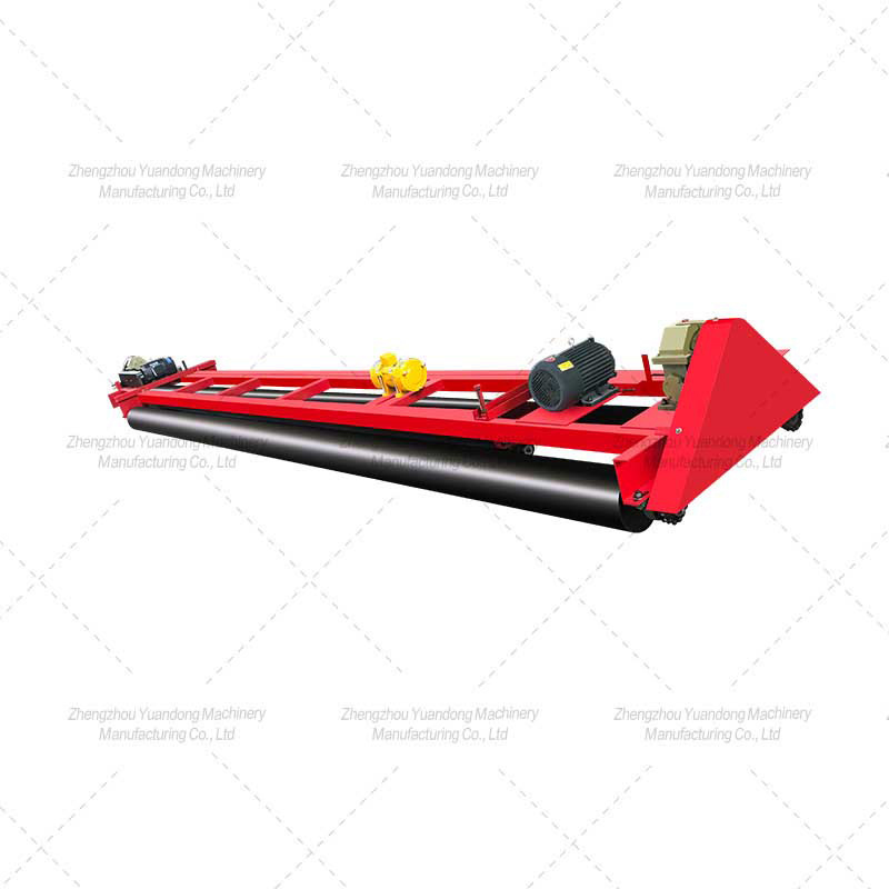 Two-roller telescopic concrete paver