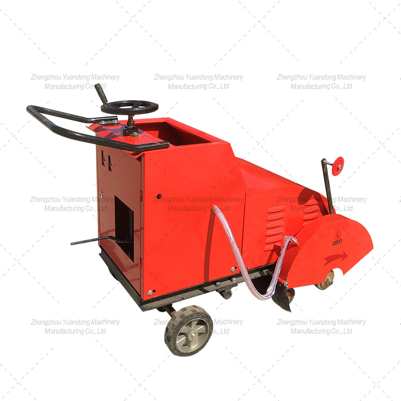 Electric self-propelled road cutting machine