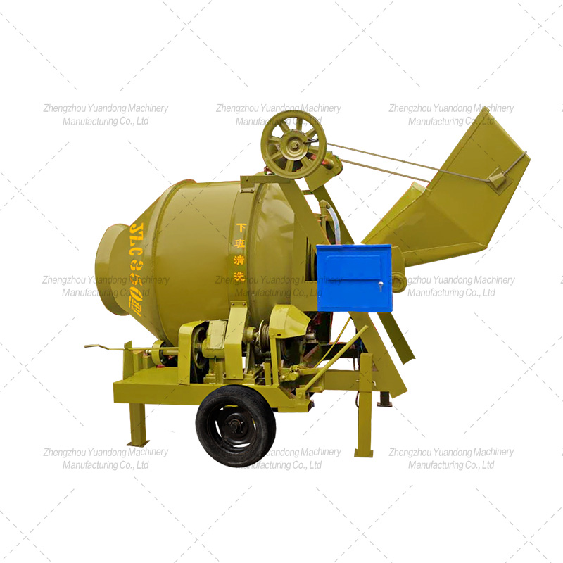 JZC350 semi-automatic tipping bucket mixer