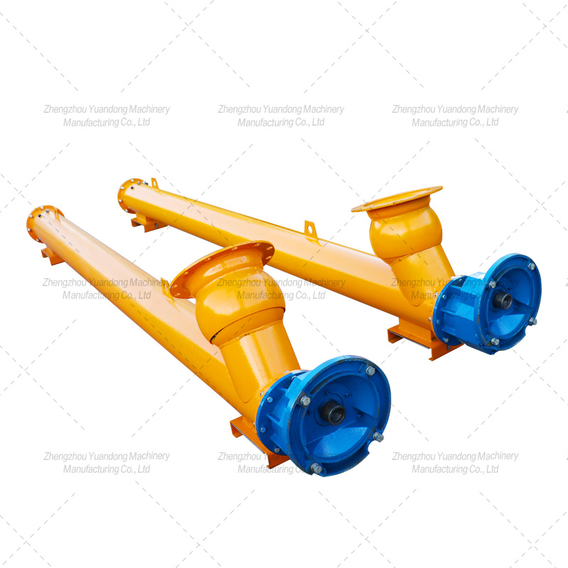 Screw conveying pump