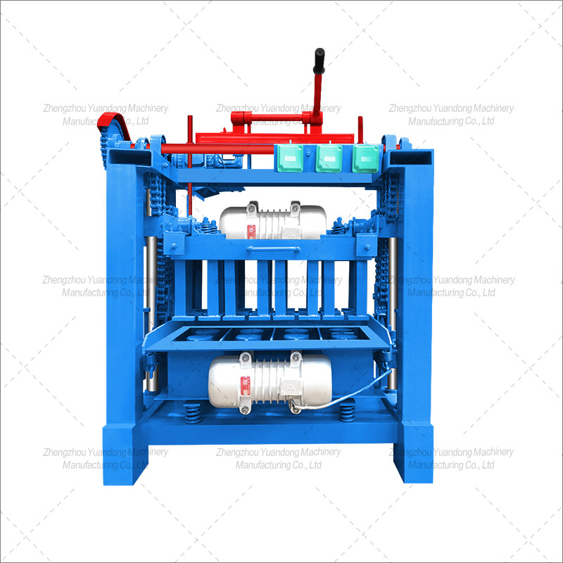 4-35A small hollow brick machine