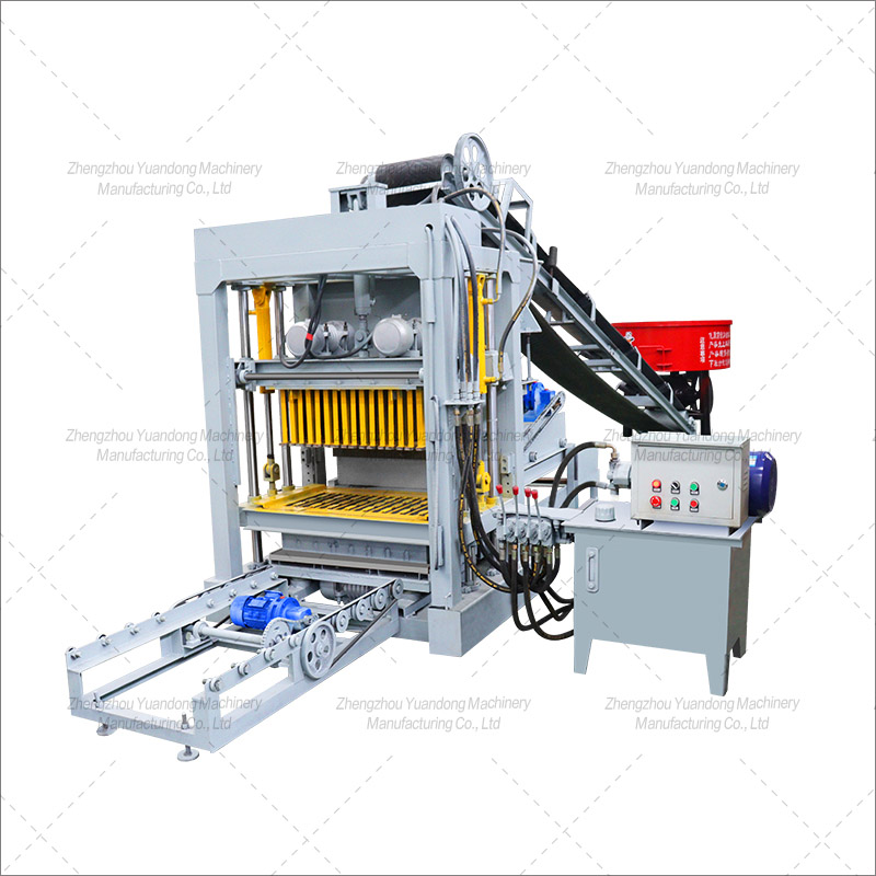 4-30 hydraulic brick machine (including plate feeding machine, plate discharging machine, cloth truc(圖4)