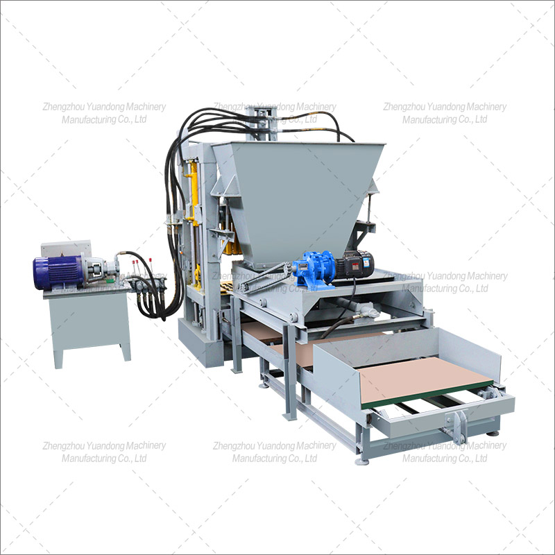 4-30 hydraulic brick machine (including plate feeding machine, plate discharging machine, cloth truc(圖5)