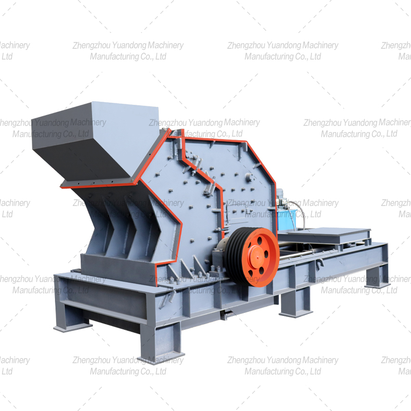 Hydraulic open-box sand making machine