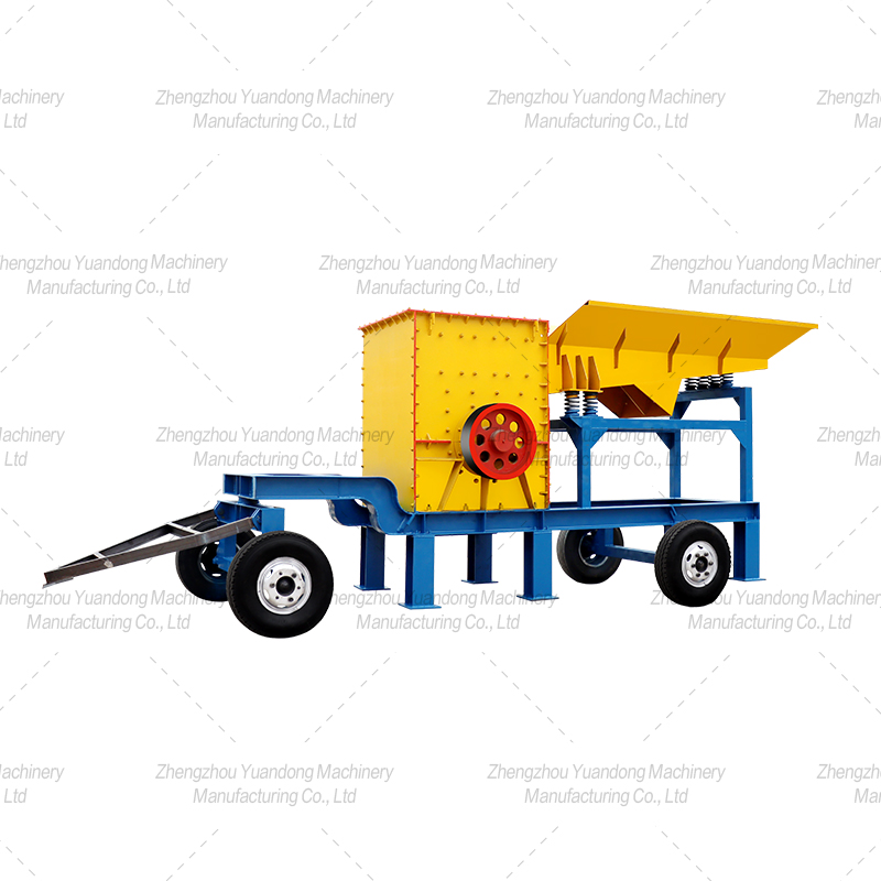 Mobile box crusher