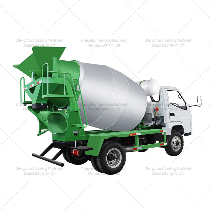 3 square light truck concrete mixing tank truck(圖2)