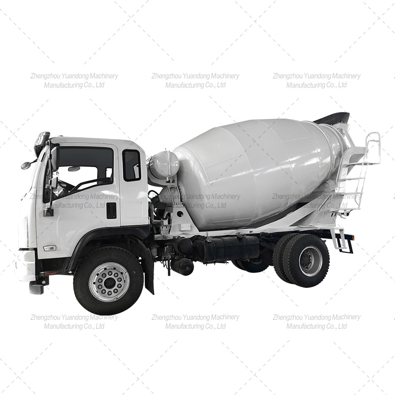 7 cubic meter concrete mixing tank truck